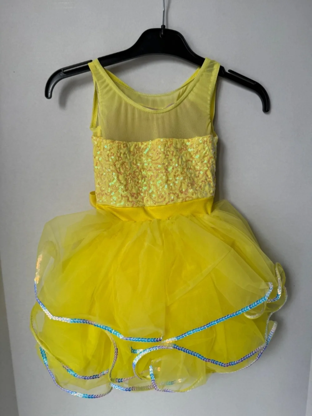 NEW! Weissman Style #13602 Wiggle Wiggle Wiggle Dance Costume COLOR: Lemon